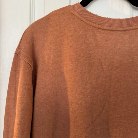 NWT Art Class Girl's Crewneck Pullover Sweatshirt, Size L (10/12), Blush Brown - Picture 9 of 16
